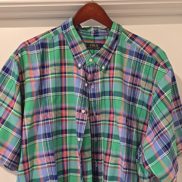Polo by Ralph Lauren Men's Multicolor Plaid Shirt - Picture 1 of 3